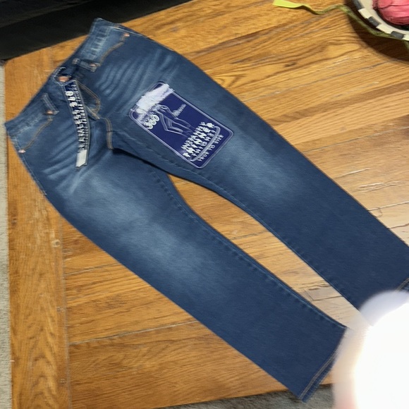 NWT⭐️BANDOLINO Seamless SKINNY JEANS👖”Smooth Operator CROP” with STRETCH Size 4 - Picture 5 of 13